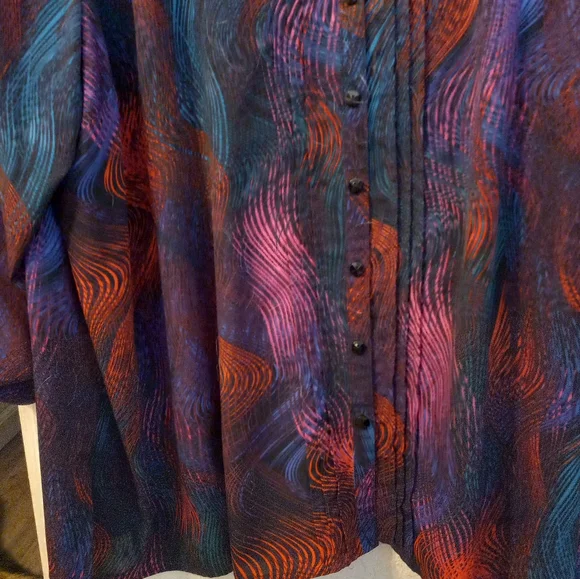 Cardigans Plus Size Blouse - Picture 3 of 6